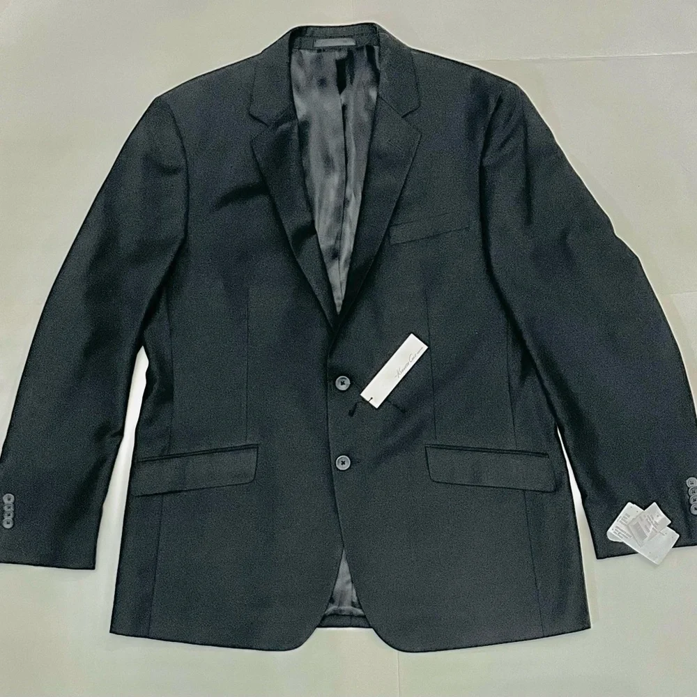 Kenneth Cole New York Men's 43R Suit Jacket Black New With Tags